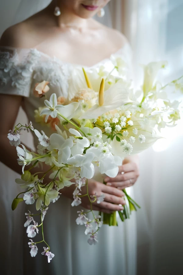 結婚式 ウェディング 高砂 各卓テーブル 装花 花びら 花瓶 【公式通販】