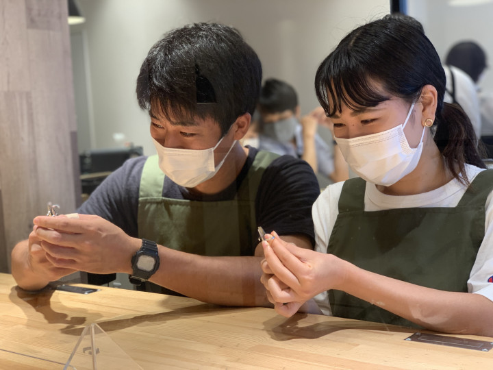 ほのかさんの結婚指輪の写真