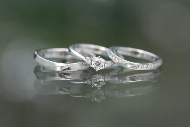 あいさんの結婚指輪の写真