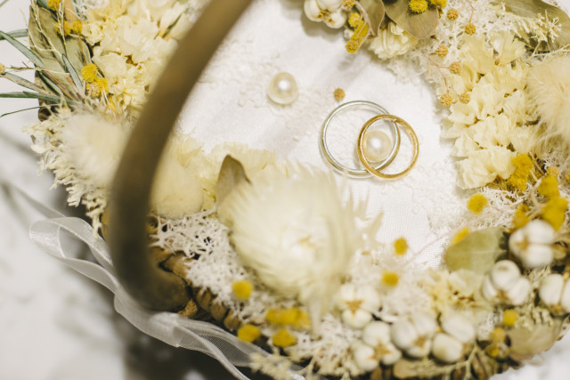 りほさんの結婚指輪の写真