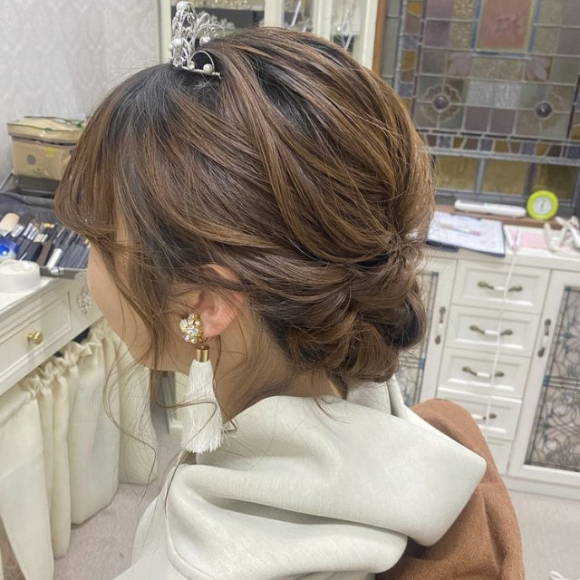 ちゃりさんのヘアメイクの写真