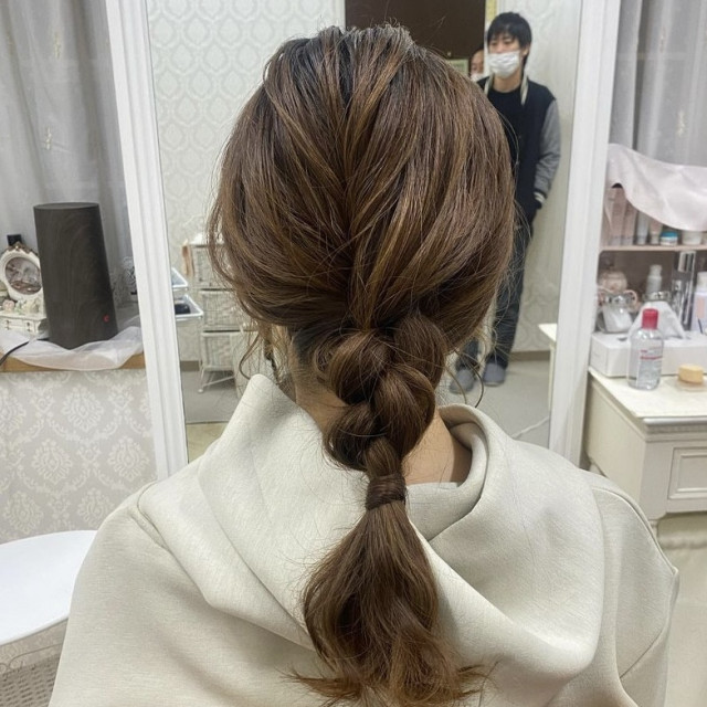 ちゃりさんのヘアメイクの写真