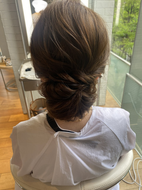 あやさんのヘアメイクの写真