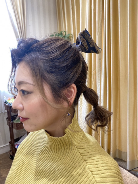 こなきさんのヘアメイクの写真