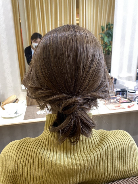 こなきさんのヘアメイクの写真