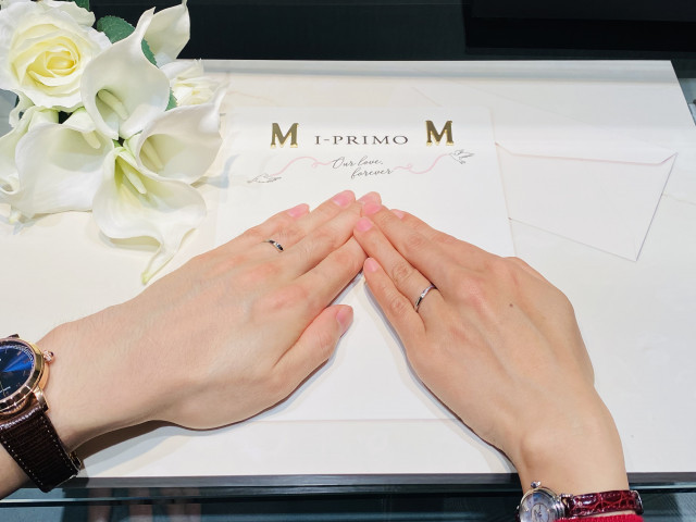 MandM'sさんの結婚指輪の写真