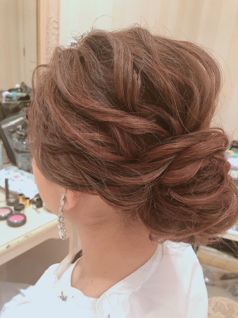 ぴぴさんのヘアメイクの写真