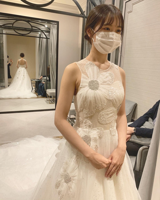 natsuさんのウエディングドレスの写真