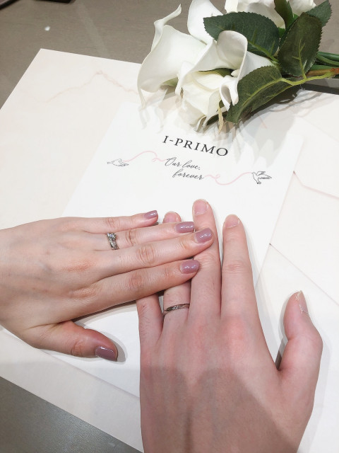 りんさんの結婚指輪の写真