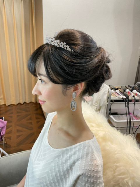 asukaさんのヘアメイクの写真