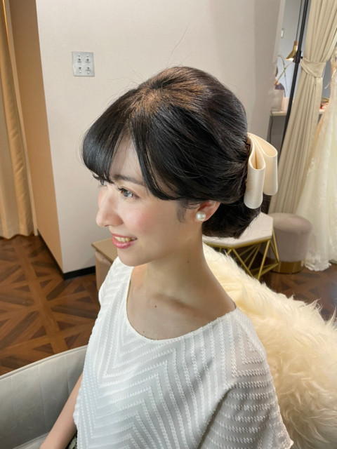 asukaさんのヘアメイクの写真