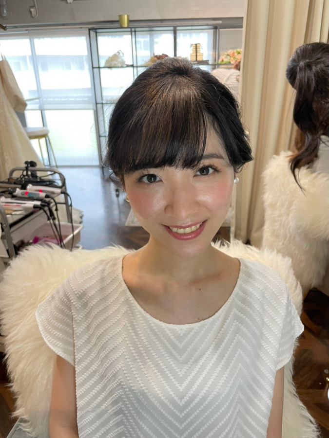 asukaさんのヘアメイクの写真