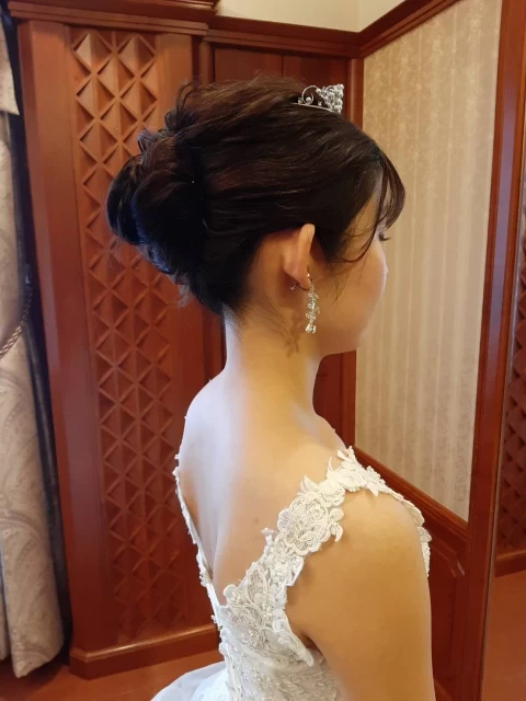 mさんのヘアメイクの写真