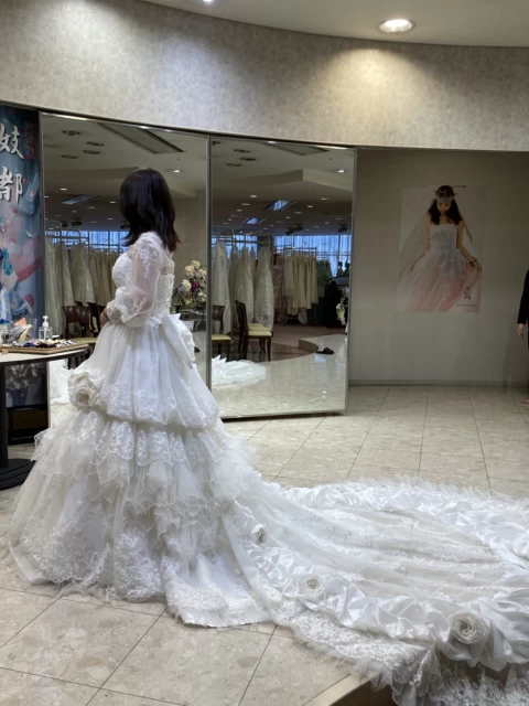 umekoさんのウエディングドレスの写真