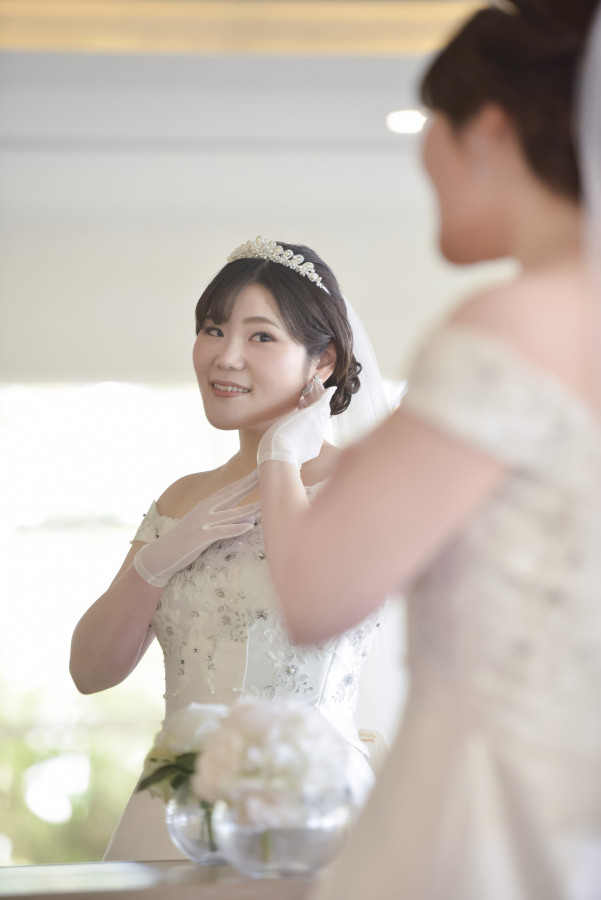 ひつじさんのヘアメイクの写真