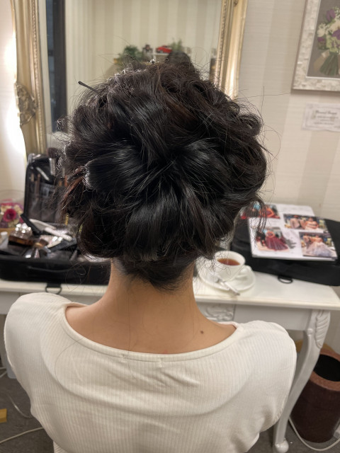 t.n_wdさんのヘアメイクの写真