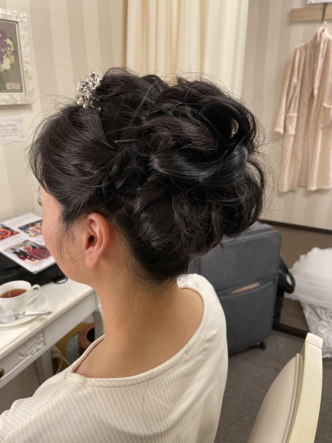 t.n_wdさんのヘアメイクの写真