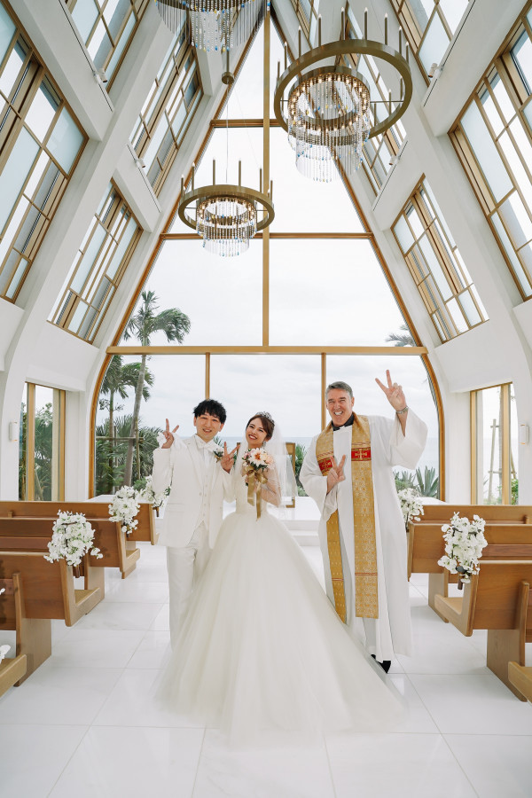 Memorable cozy wedding in Okinawa－cak1023さんの挙式ハナレポ