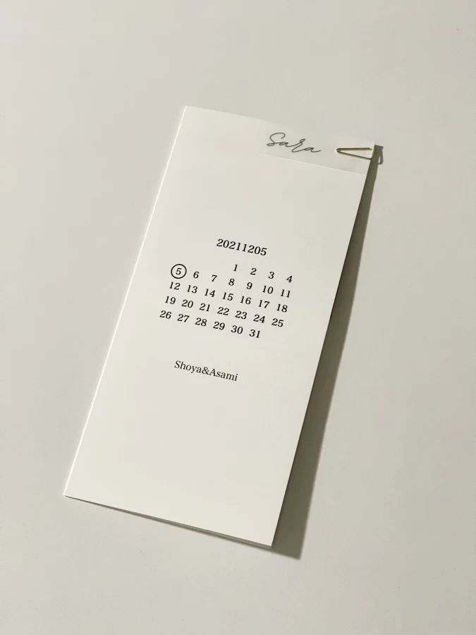 amiさんのその他ペーパーアイテムの写真