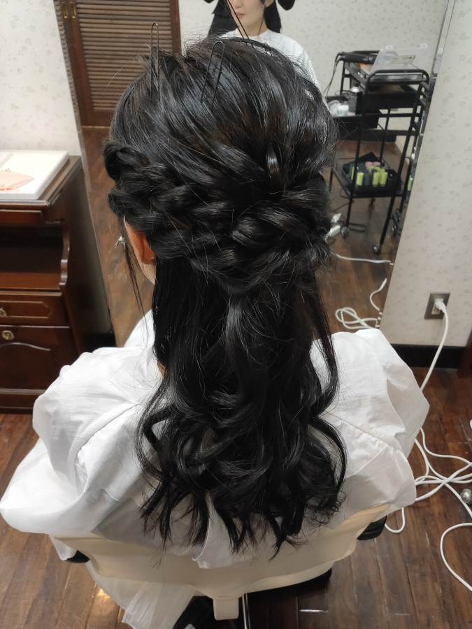 みちゃさんのヘアメイクの写真