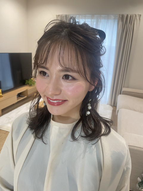 eeさんのヘアメイクの写真