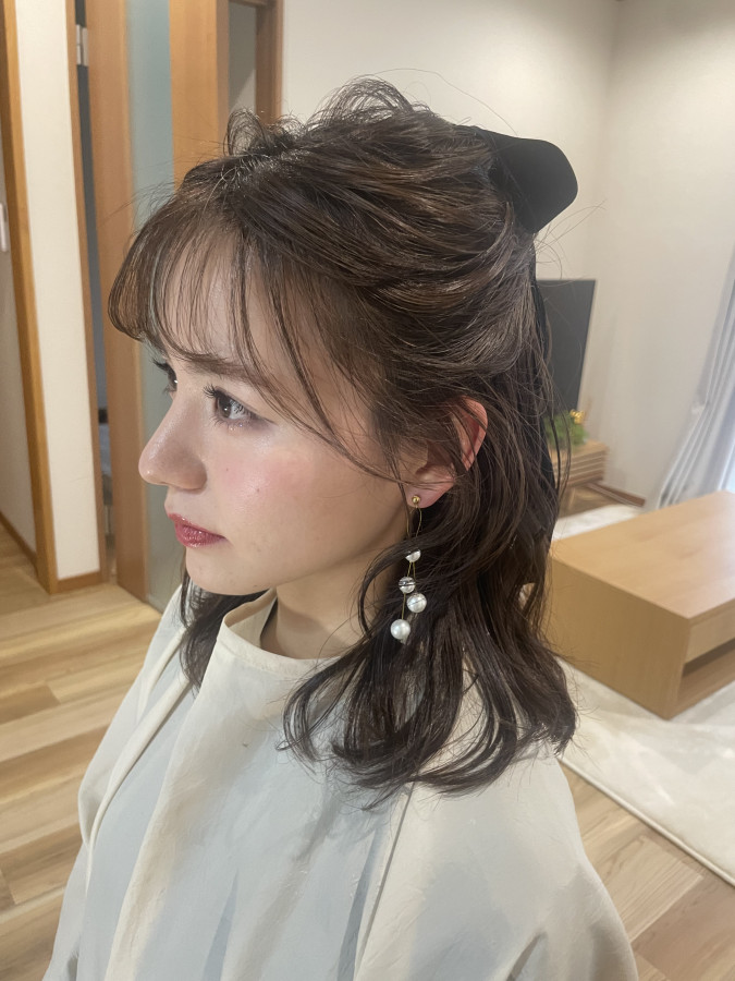 eeさんのヘアメイクの写真