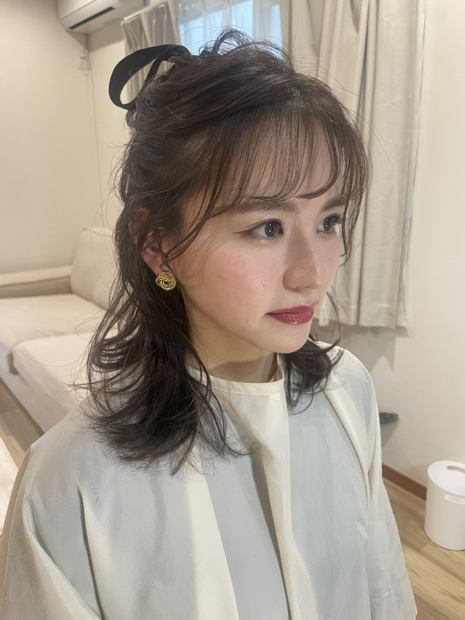 eeさんのヘアメイクの写真