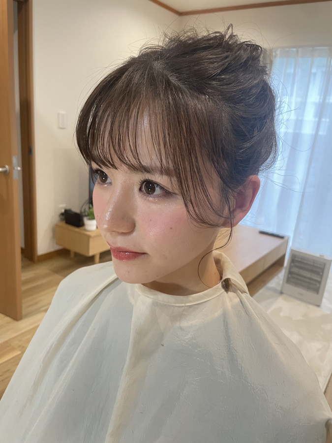 eeさんのヘアメイクの写真