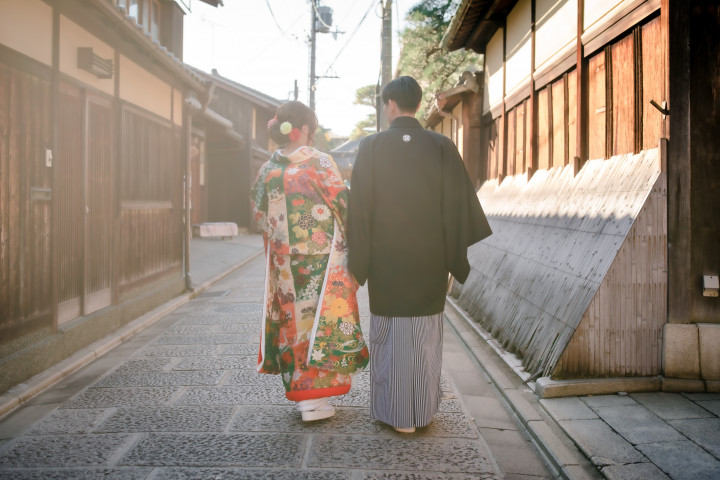 らくまさんの前撮りの写真