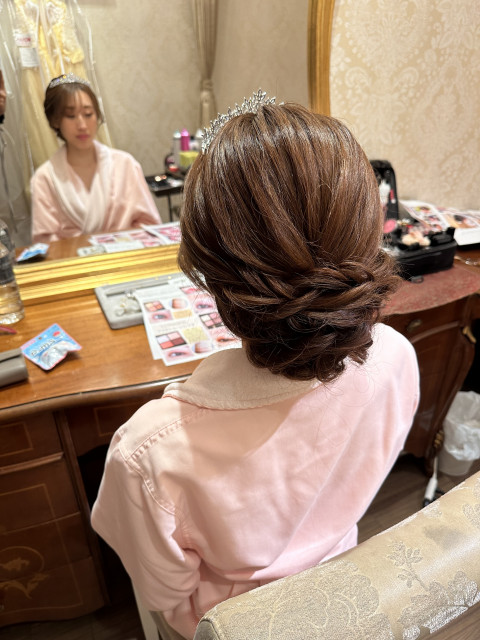 もちさんさんのヘアメイクの写真