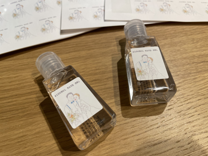moiさんの感染予防対策の写真