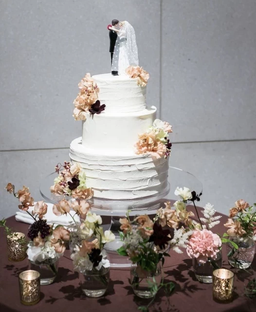 ゆなさんのウエディングケーキの写真