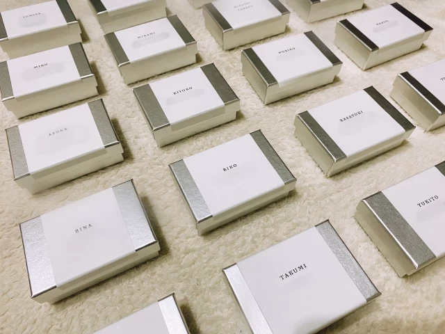 SHIHOさんの席札の写真