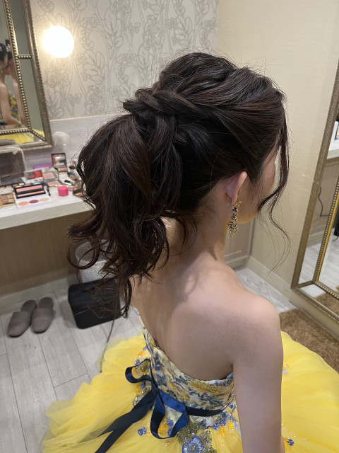 なーなさんのヘアメイクの写真