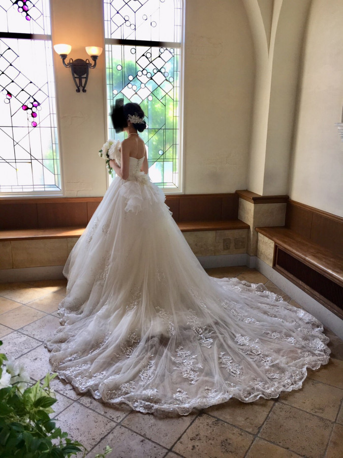 あこさんのウエディングドレスの写真
