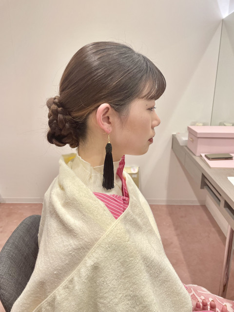 m_y___wdさんのヘアメイクの写真