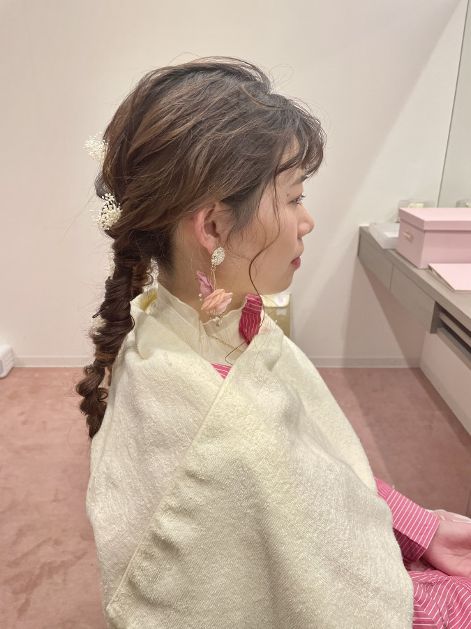 m_y___wdさんのヘアメイクの写真