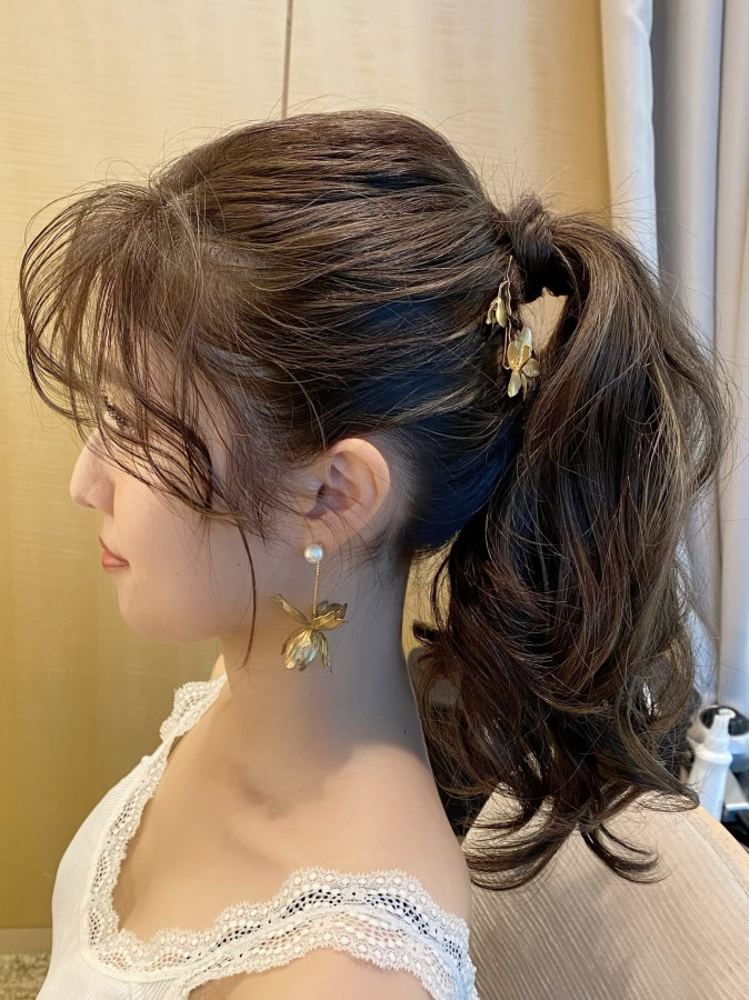 saeさんのヘアメイクの写真