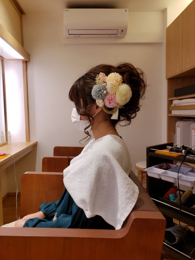 ちーさんのヘアメイクの写真