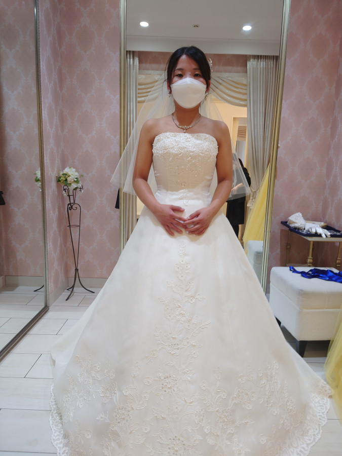 ゆぅさんのウエディングドレスの写真