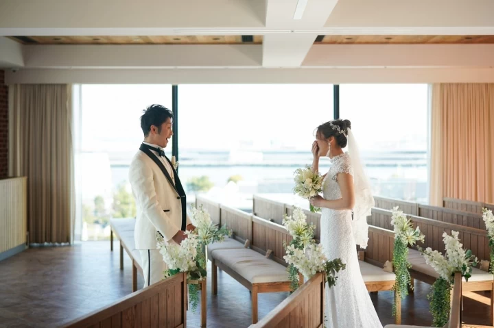 BAYSIDE GEIHINKAN VERANDA minatomiraiの結婚式レポート（ハナレポ