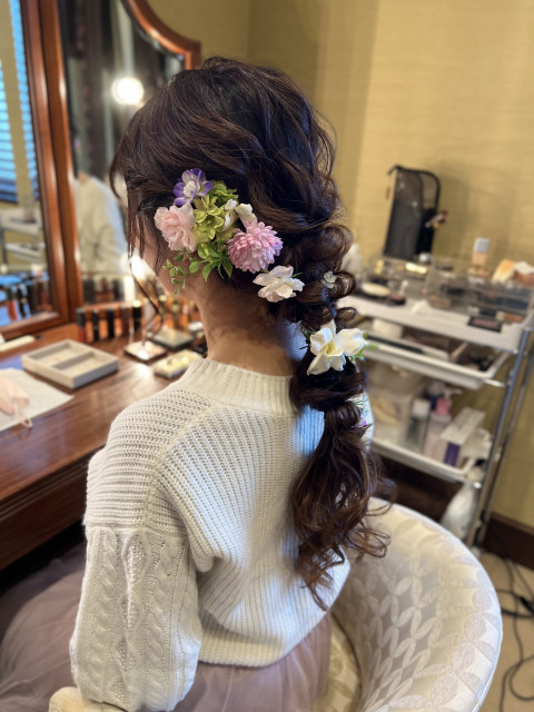 ちょんさんのヘアメイクの写真