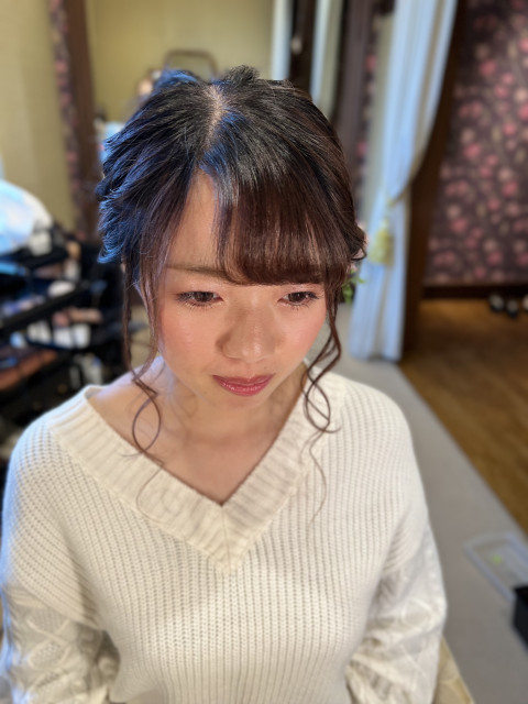 ちょんさんのヘアメイクの写真