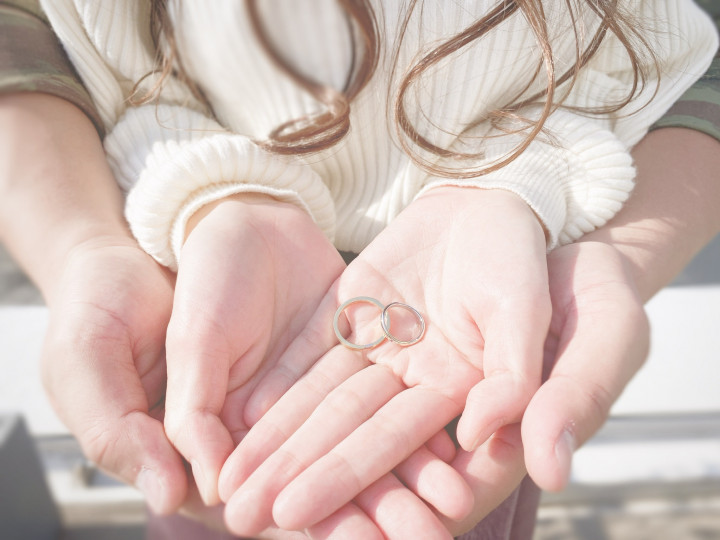 ちょんさんの結婚指輪の写真