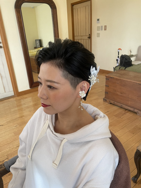 ちゃんPさんのヘアメイクの写真