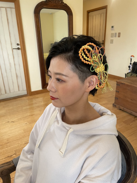 ちゃんPさんのヘアメイクの写真