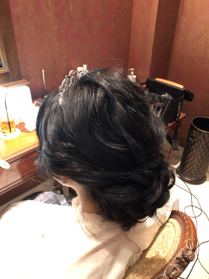 amiさんのヘアメイクの写真