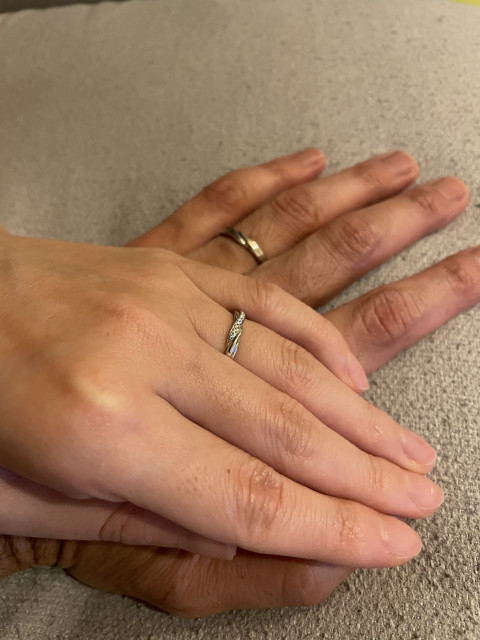 ジジさんの結婚指輪の写真