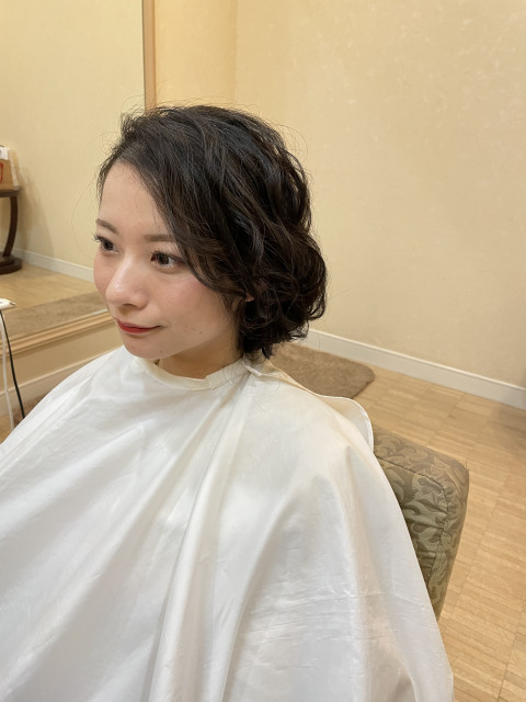 りささんのヘアメイクの写真