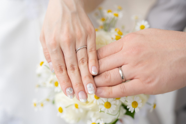 りささんの結婚指輪の写真
